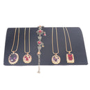 Necklace Chain Bracelet Display Holder Stand Velvet Board Jewelry Shelf Hot Rack