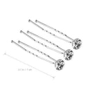 20pcs Wedding Bridal Rhinestone Diamond Crystal U-Shaped Hair Pins Clips Pins