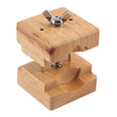 1 PC Wooden Body Case Holder for Watch Repairs And Rebuilding Temperament