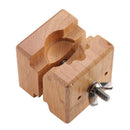 Watch Case Holder Professional Wooden Block Vise Clamp Movement Repair  Tool