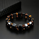 1 pc Unisex Black Magnetic Bracelet Hematite Stone Jewelry for man & woman Hot