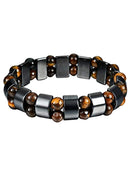 1 pc Unisex Black Magnetic Bracelet Hematite Stone Jewelry for man & woman Hot