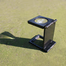 10 X Zinc Alloy Folding Magnifier With Scale For Textile Jewelry Magnifying Hot