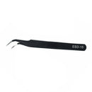 10pcs Precision Tweezers Set for Watch Phone Electronic Repair Eyebrow Plucking
