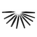 10pcs Precision Tweezers Set for Watch Phone Electronic Repair Eyebrow Plucking