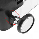 LED Head Light Magnifier Headband Headset Magnifying Glass Loupe 1.5X 3X Lens