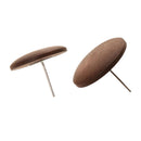 1 Pair Wooden Stud Earrings Ear Gauge Plug Ball Pellet Wood Timber Studs