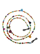 Bohemia Wood Beaded Eyeglass Reading Glasses Eyewear Spectacles Chain Holder