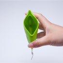 1X Maple Portable Wash Cup Leaves Carry Cup Green Pocket Cup High Quality Hot