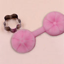 Cake Decor Silicone Fondant Mold Shaping Round Leaves DIY Chocolate Sugarcraft