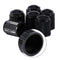 100PCS Black Plastic Auto Car Bike Motorcycle Truck wheel Tire Valve Stem Caps