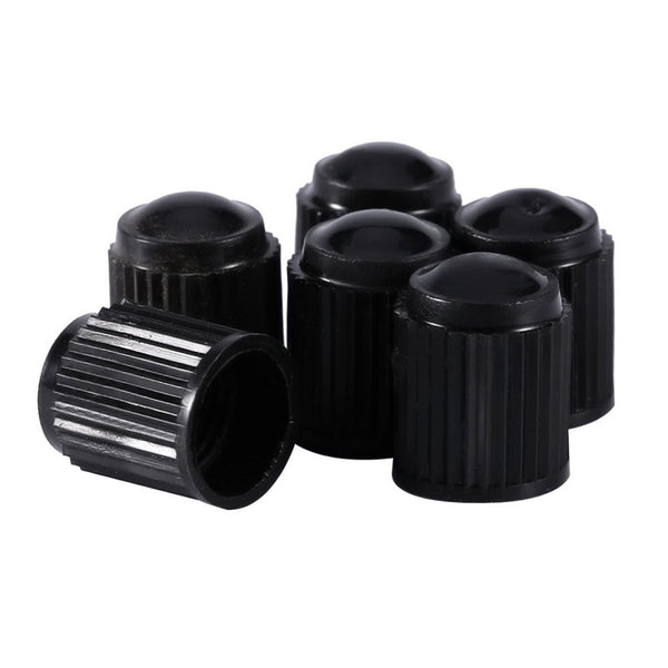 100PCS Black Plastic Auto Car Bike Motorcycle Truck wheel Tire Valve Stem Caps