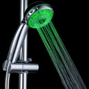 SDS-A21 15 LEDs ABS Temperature Sensor RGB LED Shower Head, Size: 22 x 8 x 4.5cm, Interface: 20mm