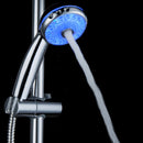 SDS-A21 15 LEDs ABS Temperature Sensor RGB LED Shower Head, Size: 22 x 8 x 4.5cm, Interface: 20mm