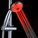 SDS-A21 15 LEDs ABS Temperature Sensor RGB LED Shower Head, Size: 22 x 8 x 4.5cm, Interface: 20mm