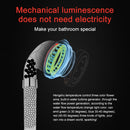 SDS-A23 15 LEDs ABS Temperature Sensor Negative Ions RGB LED Shower Head, Size: 23 x 6.5 x 5.8cm, Interface: 20mm