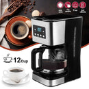 AH-121E Household Semi-automatic Electric Drip Filter Coffee Maker Machine, AU Plug