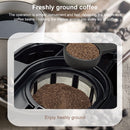 AH-124 Electric Drip Filter Coffee Maker Semi-automatic Machine with Kettle, EU Plug