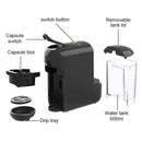 AH-516 Portable Electric Capsule Coffee Maker Automatic Machine, AU Plug