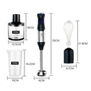 1711-4 Kitchen Electric Blender Juicer Cooker Stick Kit, EU Plug