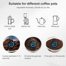 AH-3020S Household Electric Stainless Steel Grinder Coffee Maker, UK Plug