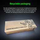 Razer Reusable Stainless Steel Drinking Straw Kit with Cleaner Brush + Protective Box