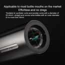 Original Xiaomi Youpin CJ-TZ07 CIRCLE JOY Black Warrior Electric Red Wine Corkscrew Wine Utensils 4 in 1 Set(Black)