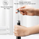 Original Xiaomi Youpin CJ-TZ07 CIRCLE JOY Black Warrior Electric Red Wine Corkscrew Wine Utensils 4 in 1 Set(Black)