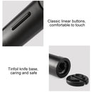 Original Xiaomi Youpin CJ-TZ07 CIRCLE JOY Black Warrior Electric Red Wine Corkscrew Wine Utensils 4 in 1 Set(Black)
