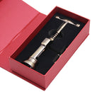 Multifunction Portable Screw Corkscrew Zinc Alloy Wine Bottle Opener, Packing: Gift Box