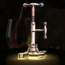 Multifunction Portable Screw Corkscrew Zinc Alloy Wine Bottle Opener, Packing: Gift Box
