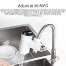 Original Xiaomi Xiaoda IPX4 Waterproof Instant Water Heater Faucet, EU Plug(White)