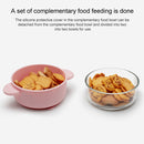 Original Xiaomi Youpin KL18030202 Kalar Baby Glass Supplementary Food Bowl (Blue)