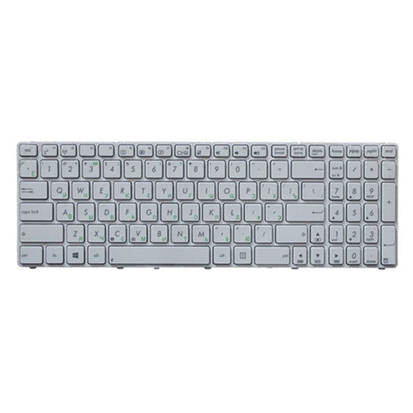 RU Keyboard for Asus K52 k53s X61 N61 G60 G51 MP-09Q33SU-528 V111462AS1 0KN0-E02 RU02 04GNV32KRU00-2 V111462AS1(White)