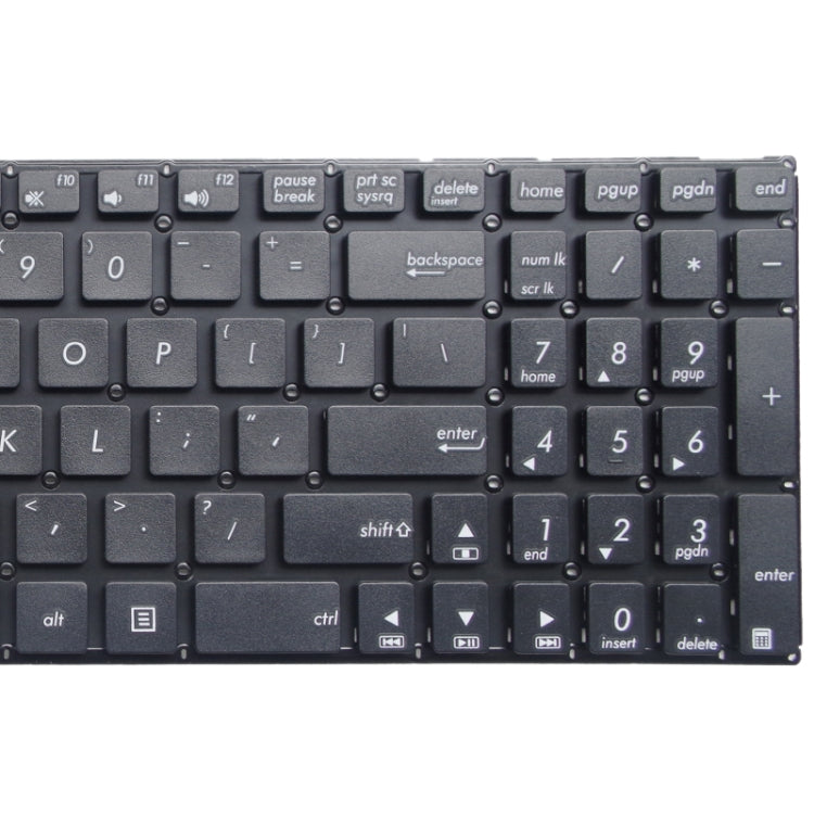 US Keyboard for Asus X555 X555B X555D X555L X555LA X555LJ X555LB X555U X555Y(Black)