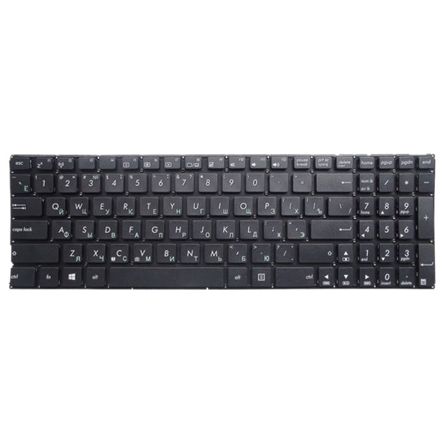 RU Keyboard for Asus X555 X555L X555LA X555LD X555LN X555LP X555LB X555LF X555LI X555U X555Y (Black)