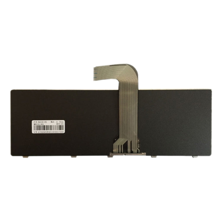 US Keyboard for DELL Inspiron 14R N4110 M4110 N4050 M4040 N5050 M5050 M5040 N5040 3330 X501LX502L P17S P18 N4120 M4120 L502X (Black)