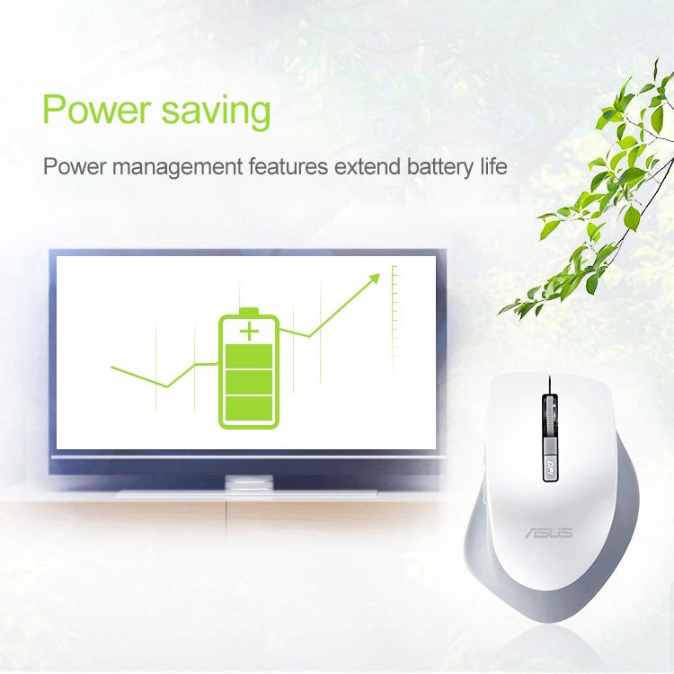 ASUS WT425 Wireless 1600DPI Adjustable Optical Mute Mouse(Black)