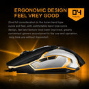 iMICE V6 LED Colorful Light USB 6 Buttons 3200 DPI Wired Optical Gaming Mouse for Computer PC Laptop(Black)