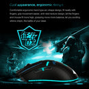 iMICE X8 LED Colorful Light USB 6 Buttons 3200 DPI Wired Optical Gaming Mouse for Computer PC Laptop(Black)