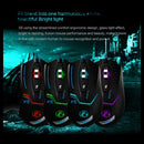 iMICE X8 LED Colorful Light USB 6 Buttons 3200 DPI Wired Optical Gaming Mouse for Computer PC Laptop(Black)