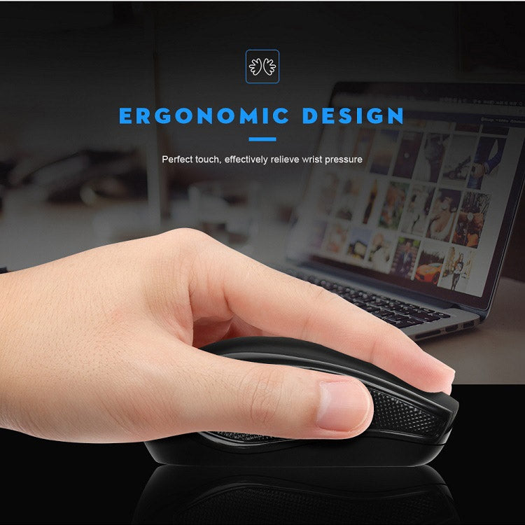 Rocketek W03 2.4GHz Wireless 1600DPI Optical Mouse