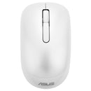 ASUS WT205 2.4GHz Wireless 1200DPI Optical Mouse with Receiver Storage Bin (White)