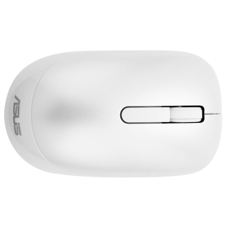 ASUS WT205 2.4GHz Wireless 1200DPI Optical Mouse with Receiver Storage Bin (White)