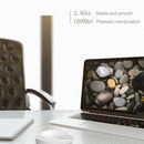 ASUS WT205 2.4GHz Wireless 1200DPI Optical Mouse with Receiver Storage Bin (White)