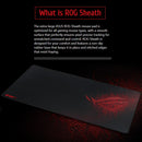 ASUS Sheath Super Big Edge Desk Mat Gaming Mouse Pad, Size: 900 x 440 x 3mm