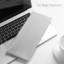 2 PCS Universal Dust-proof Wired Keyboard Cover Case for Apple / Microsoft(Silver Grey)
