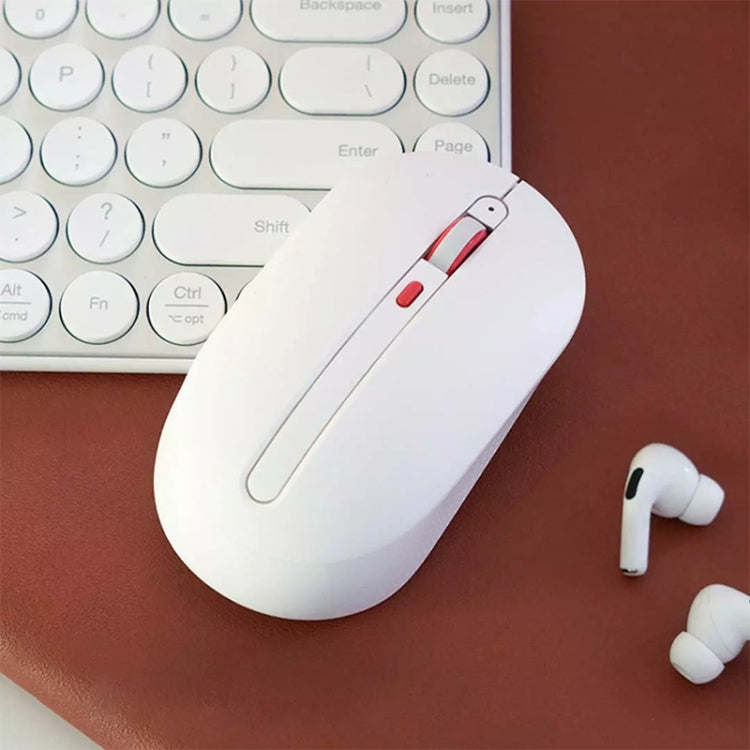 Original Xiaomi WIIIM 2.4G Wireless 3-Levels DPI Silent Mouse (White)