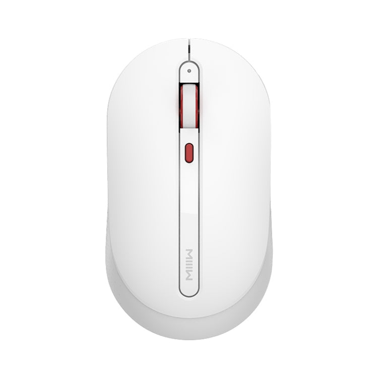 Original Xiaomi WIIIM 2.4G Wireless 3-Levels DPI Silent Mouse (White)