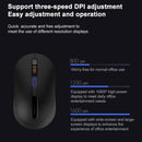 Original Xiaomi WIIIM 2.4G Wireless 3-Levels DPI Silent Mouse (Black)